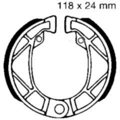 Bremsbacken mit Feder EBC passend für: Aprilia Red Rose