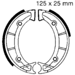 Bremsbacken ohne Feder EBC passend für: Aprilia Scarabeo