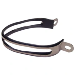 Halteschelle Schalldämpfer Edelstahl Typ A3 für Motorräder