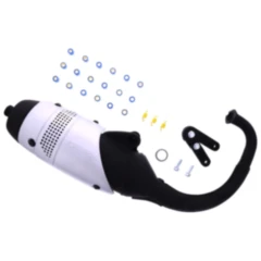 Schalldämpfer Touring Leovince passend für: Yamaha CW, EW, MBK CW, EW