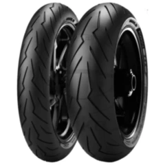 190/55ZR17 (75W) TL rear Reifen Pirelli Diablo Rosso III passend für: BMW S, HP4, R
