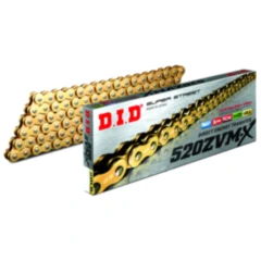 DID X-RING KETTENROLLEN GOLD/GOLD 520ZVMX METRE PRO KETTENG