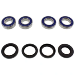 Radlager Satz komplett All Balls Racing mit Wellendichtring passend für: Aprilia Shiver, Mana, Dorsoduro