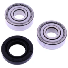 Radlager Satz komplett JMP mit Wellendichtring passend für: Suzuki JR, Kawasaki KDX