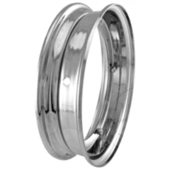 Felge Zweiteilig chrom 2. 1 X 10 passend für: Vespa PX, PK, V, N