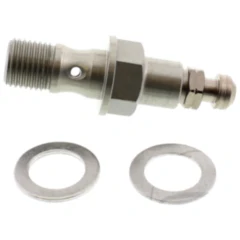 Hohlschraube einfach M10 x 1 19 mm mit Entlüfterventil passend für: Husqvarna FC, TC, Supermoto