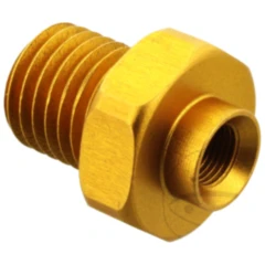 TYP521 M10 x 1.25 Gold Außengewinde für Motorräder