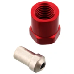 Innengewinde beweglicher Vario Anschluss TYP620 IGL M10 x 1.25 rot