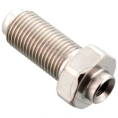 TYP513 AGF Edelstahl M10x1 Außengewinde für Motorräder