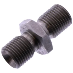 Adapter H8151818C 1/8 - 1/8 60 in Edelstahl für Motorräder