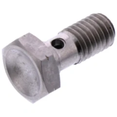 Hohlschraube M8X1.25 aus Edelstahl in Silber