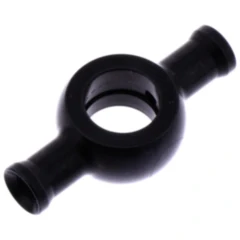 2-Wege Verteiler geschraubt TYP945 schwarz