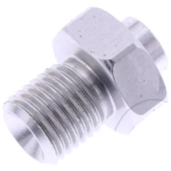 Aussengewinde fest Vario TYP531 3/8-24 UNF silber für Motorräder