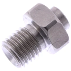 Aussengewinde fest Vario TYP521 M10 x 1.25 Edelstahl für Motorräder