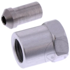 Vario TYP630 Innengewinde beweglich 3/8-24 UNF Silber