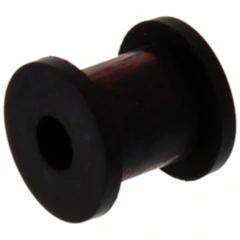 Durchführtülle 7X14X15 schwarz für Stahlflexleitungen