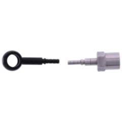 Bremsschlauch Stahlflex Kit Anschluss schwarz 1TLG passend für: BMW R