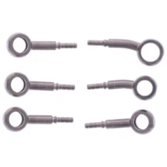 Bremsschlauch Stahlflex Kit Anschluss silber 3 - teilig passend für: Ducati Multistrada