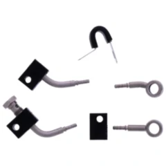 Bremsschlauch Stahlflex Kit Anschluss silber 2 - teilig passend für: Honda CBF