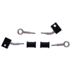 Bremsschlauch Stahlflex Kit Anschluss silber 2 - teilig passend für: Honda CBF 7576058