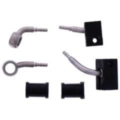 Bremsschlauch Stahlflex Kit Anschluss silber 2 - teilig passend für: Honda CBR