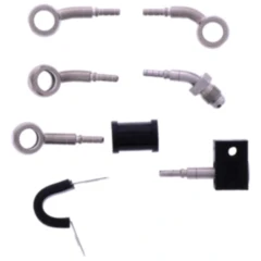 Bremsschlauch Stahlflex Kit Anschluss silber 3 - teilig passend für: Honda CBR 7576072