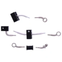 Bremsschlauch Stahlflex Kit Anschluss silber 4 - teilig passend für: Honda CBR 7576079