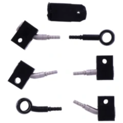 Bremsschlauch Stahlflex Kit Anschluss schwarz 3 - teilig passend für: Honda CBR 7576082