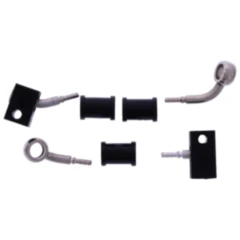 Bremsschlauch Stahlflex Kit Anschluss silber 2 - teilig passend für: Kawasaki Vulcan 7576102