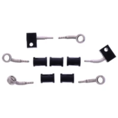 Bremsschlauch Stahlflex Kit Anschluss silber 3 - teilig passend für: Kawasaki Z 7576109
