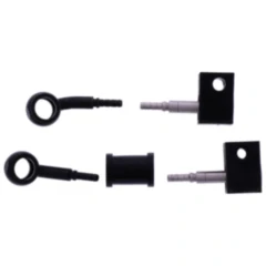 Bremsschlauch Stahlflex Kit 2-teilig schwarz 7576196