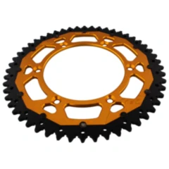 Kettenrad Dual 52Z Teilung 520 gold ZF Alternative: 7582527 passend für: Husqvarna TE, WR, SM, CR
