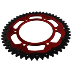 Kettenrad Dual 49Z Teilung 520 rot ZF Alternative: 7582487 passend für: Honda CRF, CR, XR