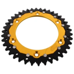 Kettenrad Dual 40Z Teilung 520 gold ZF Innendurchmesser 125 Lochkreis 150 passend für: Husqvarna FE, FC, TE