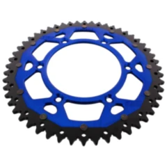 Kettenrad Dual 52Z Teilung 520 blau ZF Innendurchmesser 125 Lochkreis 150 passend für: Husqvarna FE, FC, TE