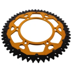 Kettenrad Dual 52Z Teilung 520 gold ZF Innendurchmesser 125 Lochkreis 150 passend für: Husqvarna FE, FC, TE