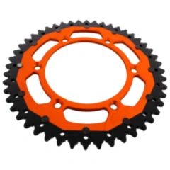 Kettenrad Dual 48Z Teilung 520 orange ZF Alternative: 7582535 passend für: Husqvarna FE, FC, TE