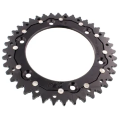 Kettenrad Dual 40Z Teilung 520 schwarz ZF Innendurchmesser 125 Lochkreis 150 passend für: Husqvarna FE, FC, TE