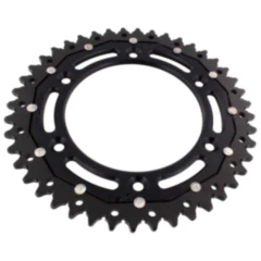 Kettenrad Dual 44Z Teilung 520 schwarz ZF Innendurchmesser 125 Lochkreis 150 passend für: Husqvarna FE, FC, TE