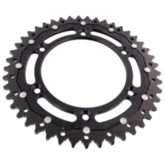 Kettenrad Dual 45Z Teilung 520 schwarz ZF Innendurchmesser 125 Lochkreis 150 passend für: Husqvarna FE, FC, TE