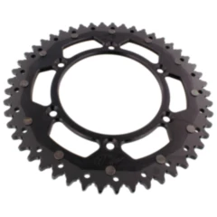 Kettenrad Dual 49Z Teilung 520 schwarz ZF Innendurchmesser 125 Lochkreis 150 passend für: Husqvarna FE, FC, TE