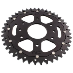 Kettenrad Dual 44Z Teilung 520 schwarz ZF Innendurchmesser 063 Lochkreis 110 passend für: Husqvarna Svartpilen, Vitpilen, SM