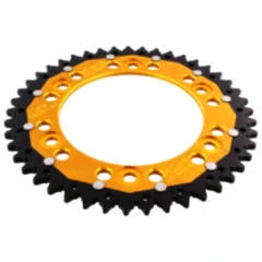 Kettenrad Dual 45Z Teilung 520 gold ZF Innendurchmesser 134 Lochkreis 160 passend für: Honda CBR, VTR