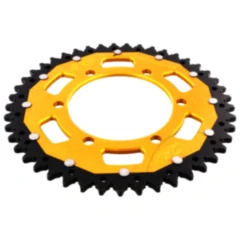 Kettenrad Dual 45Z Teilung 520 gold ZF Innendurchmesser 106 Lochkreis 125 passend für: Triumph Bonneville, Daytona, Street Scrambler