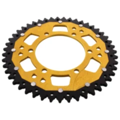 Kettenrad Dual 47Z Teilung 520 gold ZF Innendurchmesser 106 Lochkreis 125 passend für: Triumph Bonneville, Daytona, Street Scrambler