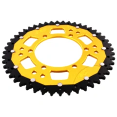 Kettenrad Dual 48Z Teilung 520 gold ZF Innendurchmesser 106 Lochkreis 125 passend für: Triumph Bonneville, Daytona, Street Scrambler