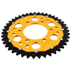 Kettenrad Dual 43Z Teilung 520 gold ZF Alternative: 7582736 passend für: Kawasaki Z, ZX - 6R, KLE