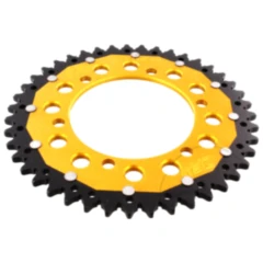 Kettenrad Dual 43Z Teilung 520 gold ZF Alternative: 7582741 passend für: Kawasaki Ninja, GPZ, Z