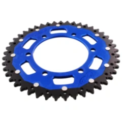 Kettenrad Dual 45Z Teilung 520 blau ZF Innendurchmesser 110 Lochkreis 130 passend für: Kawasaki Ninja, GPZ, Z