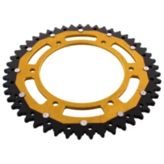 Kettenrad Dual 49Z Teilung 520 gold ZF Innendurchmesser 136 Lochkreis 160 passend für: BMW F 650, G